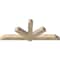 Ekena Millwork Kennewick Rough Sawn Timber Gable Bracket, Douglas Fir, 84"W x 35"H x 6"D x 6"F, 10/12 Pitch GBW084X35X0606KEN00RDF - alternate 4